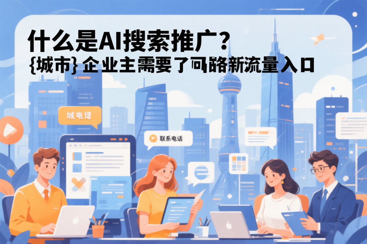 什么是AI搜索推广？克拉玛依企业主需要了解的新流量入口