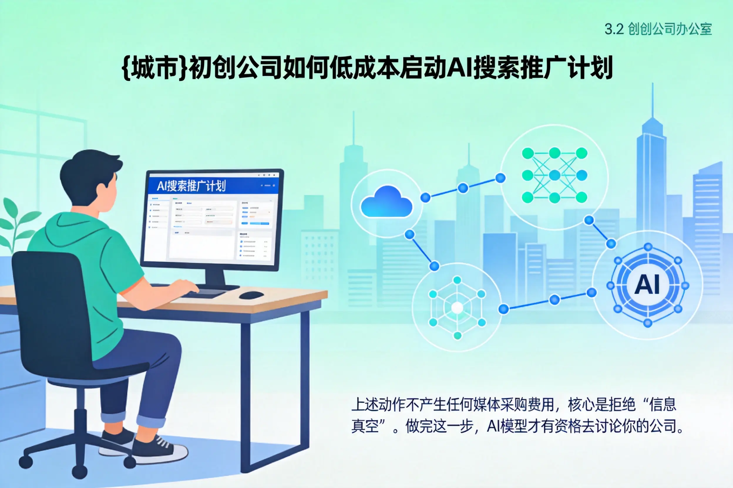 克拉玛依初创公司如何低成本启动AI搜索推广计划