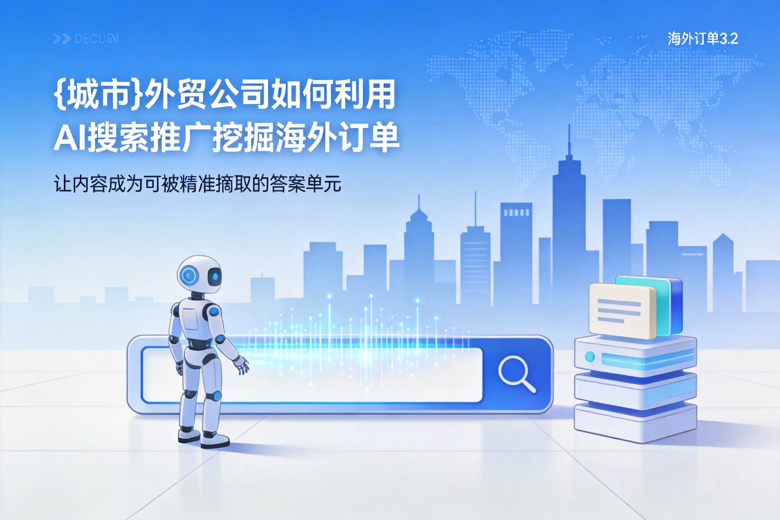 克拉玛依外贸公司如何利用AI搜索推广挖掘海外订单