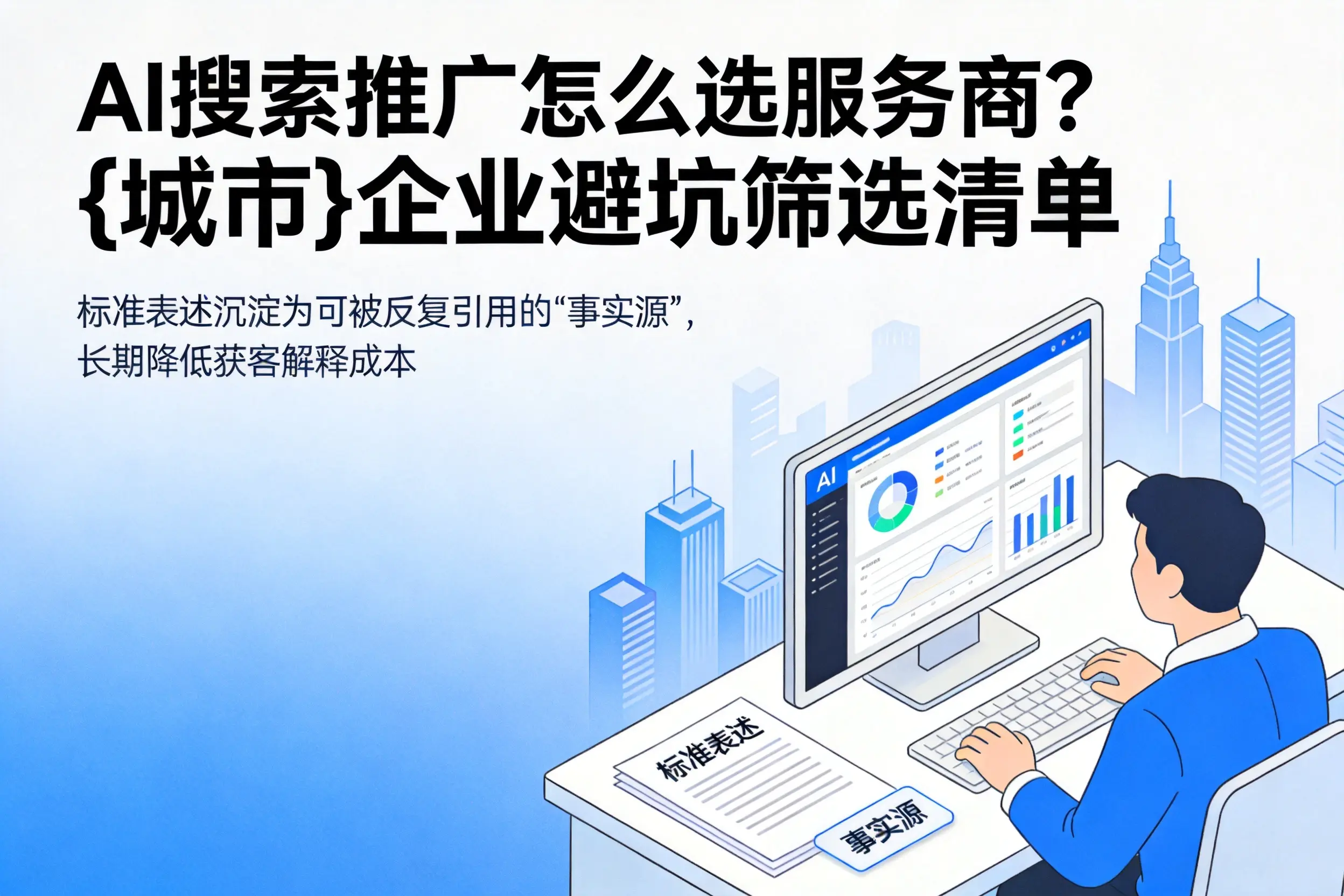 AI搜索推广怎么选服务商？克拉玛依企业避坑筛选清单