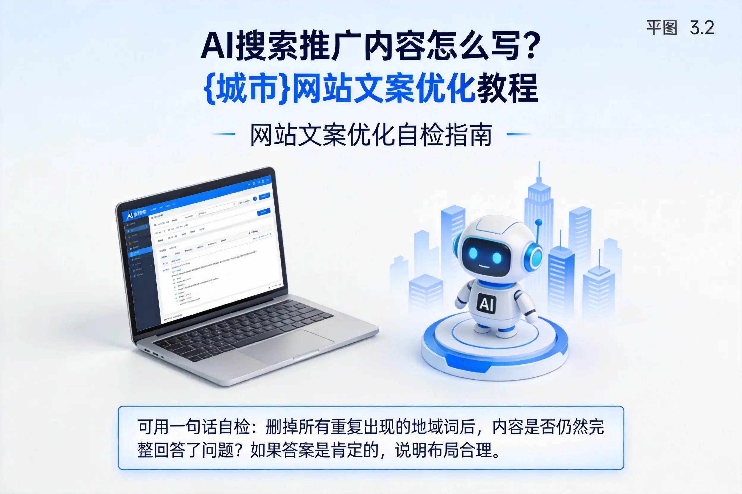 AI搜索推广内容怎么写?克拉玛依网站文案优化教程