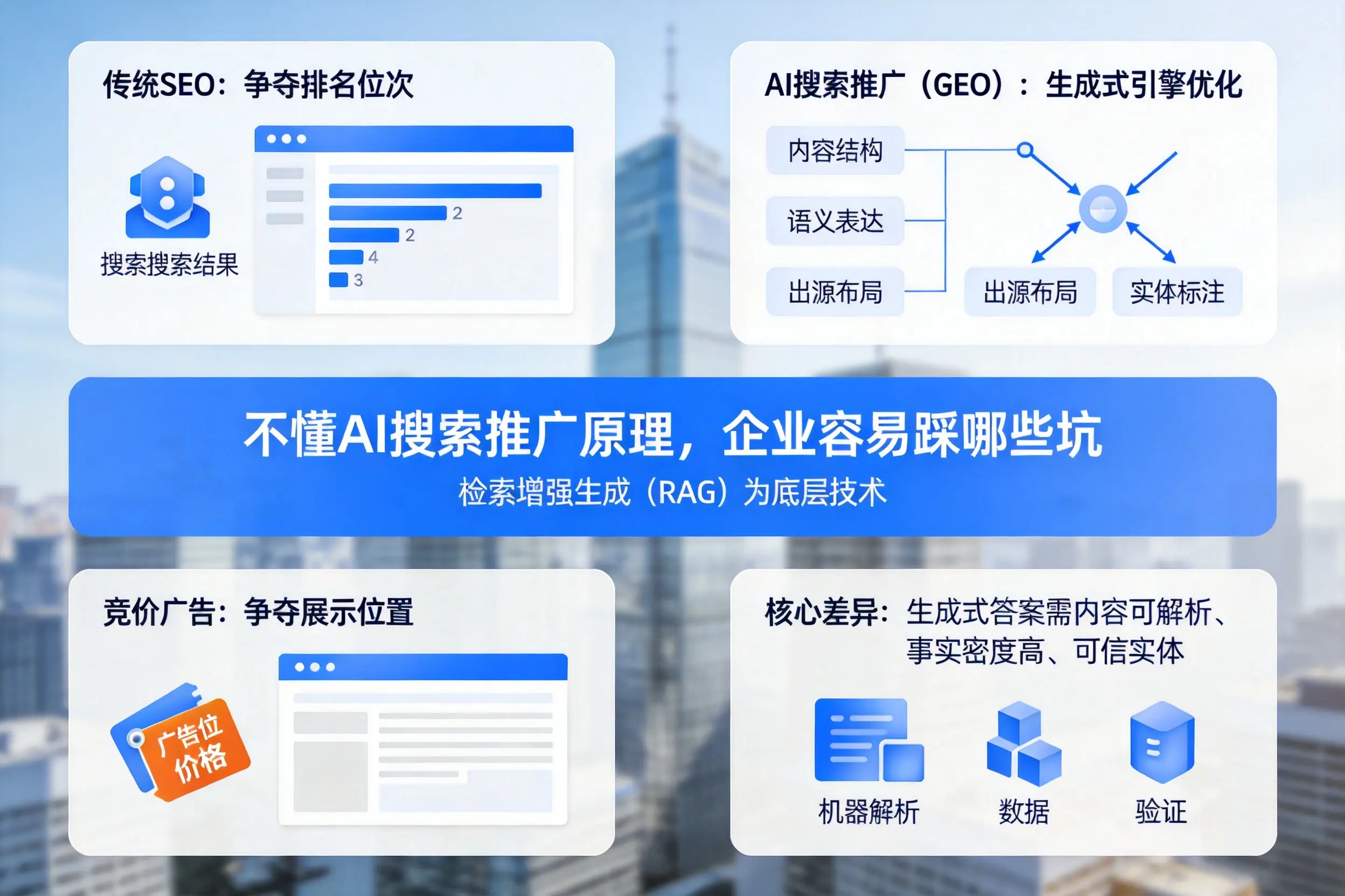 不懂AI搜索推广原理，克拉玛依企业容易踩哪些坑