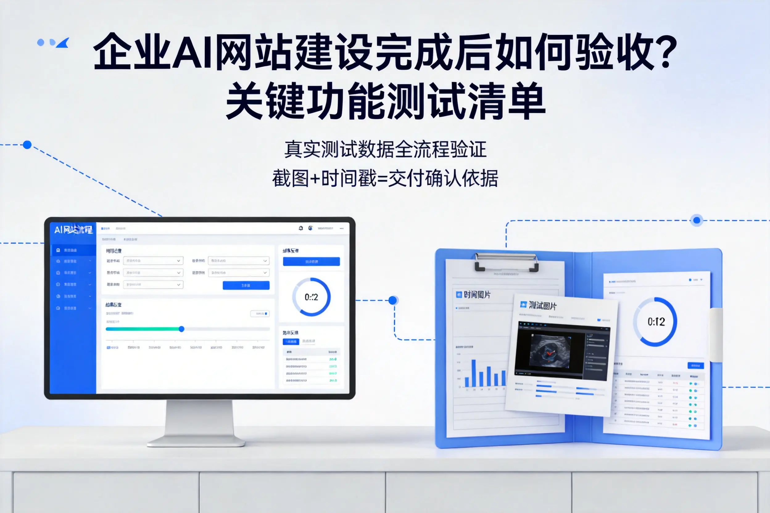 克拉玛依企业AI网站建设完成后如何验收?关键功能测试清单