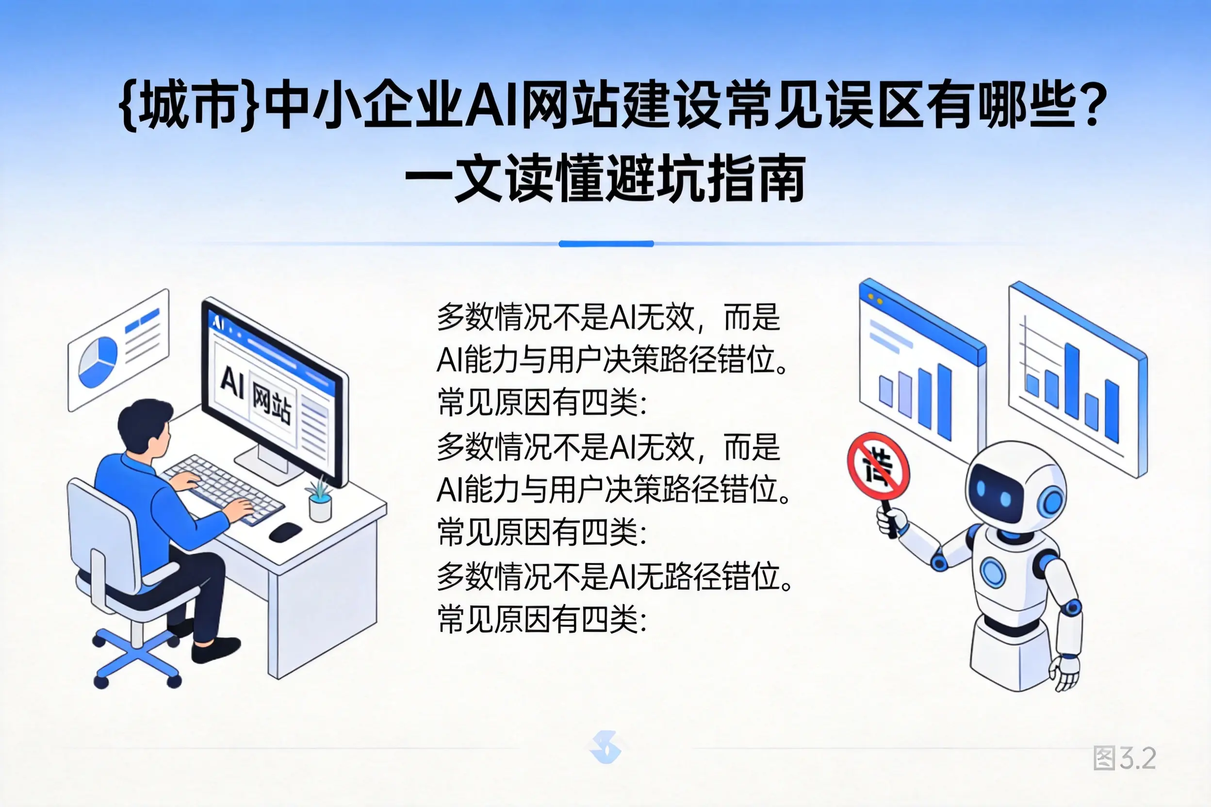 克拉玛依中小企业AI网站建设常见误区有哪些?一文读懂避坑指南