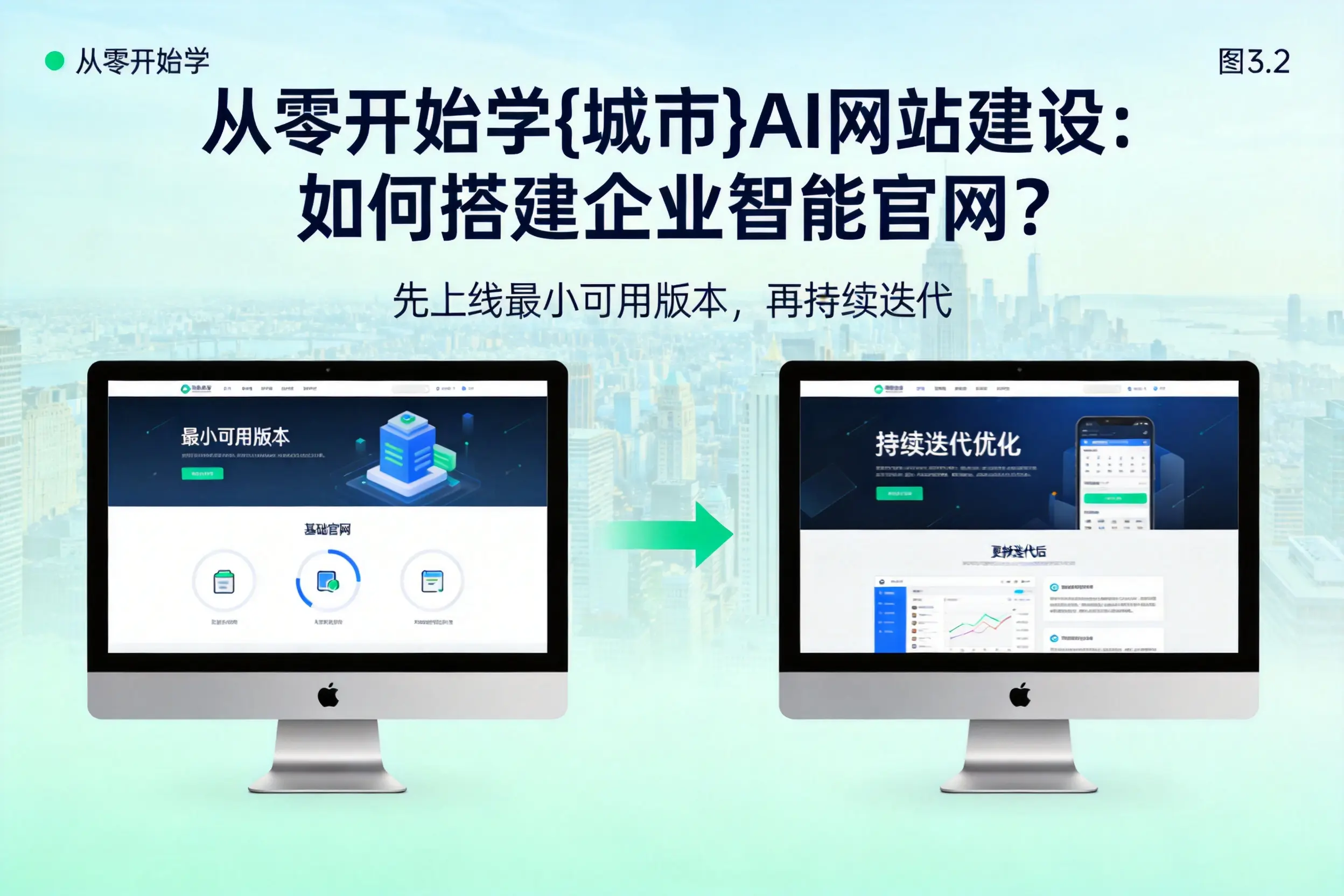 从零开始学克拉玛依AI网站建设：如何搭建企业智能官网？