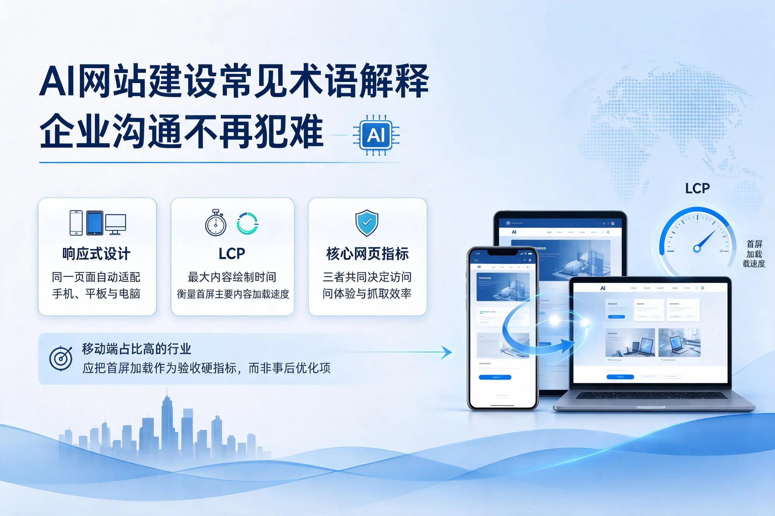 AI网站建设常见术语解释，克拉玛依企业沟通不再犯难