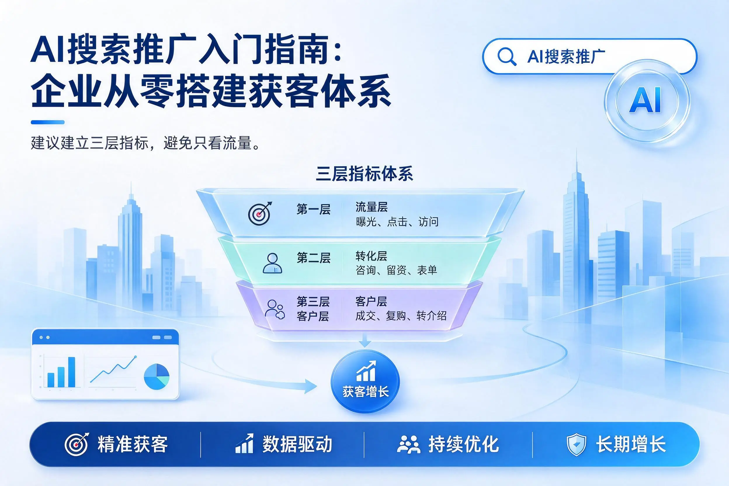 AI搜索推广入门指南:克拉玛依企业从零搭建获客体系