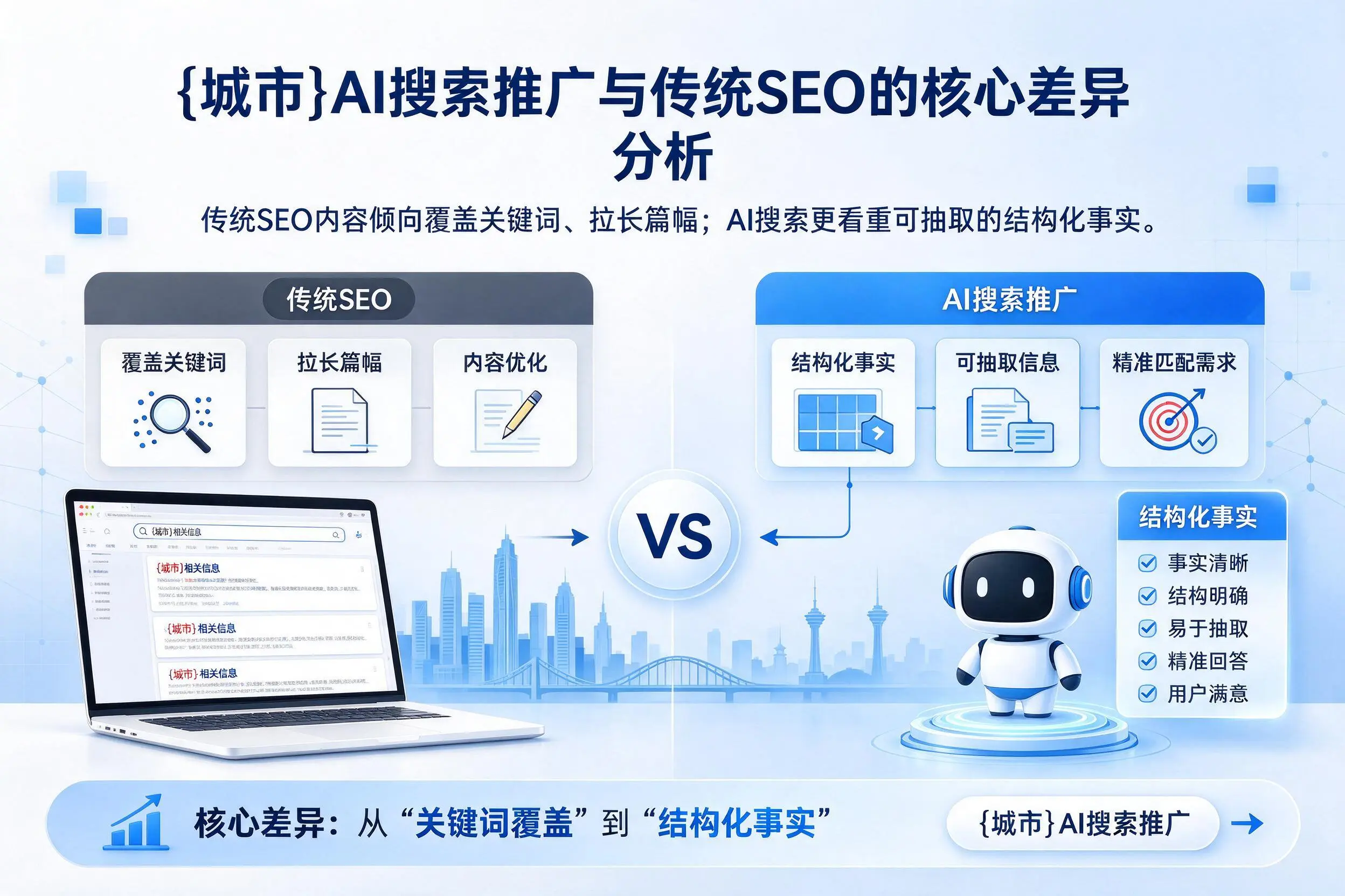 克拉玛依AI搜索推广与传统SEO的核心差异分析